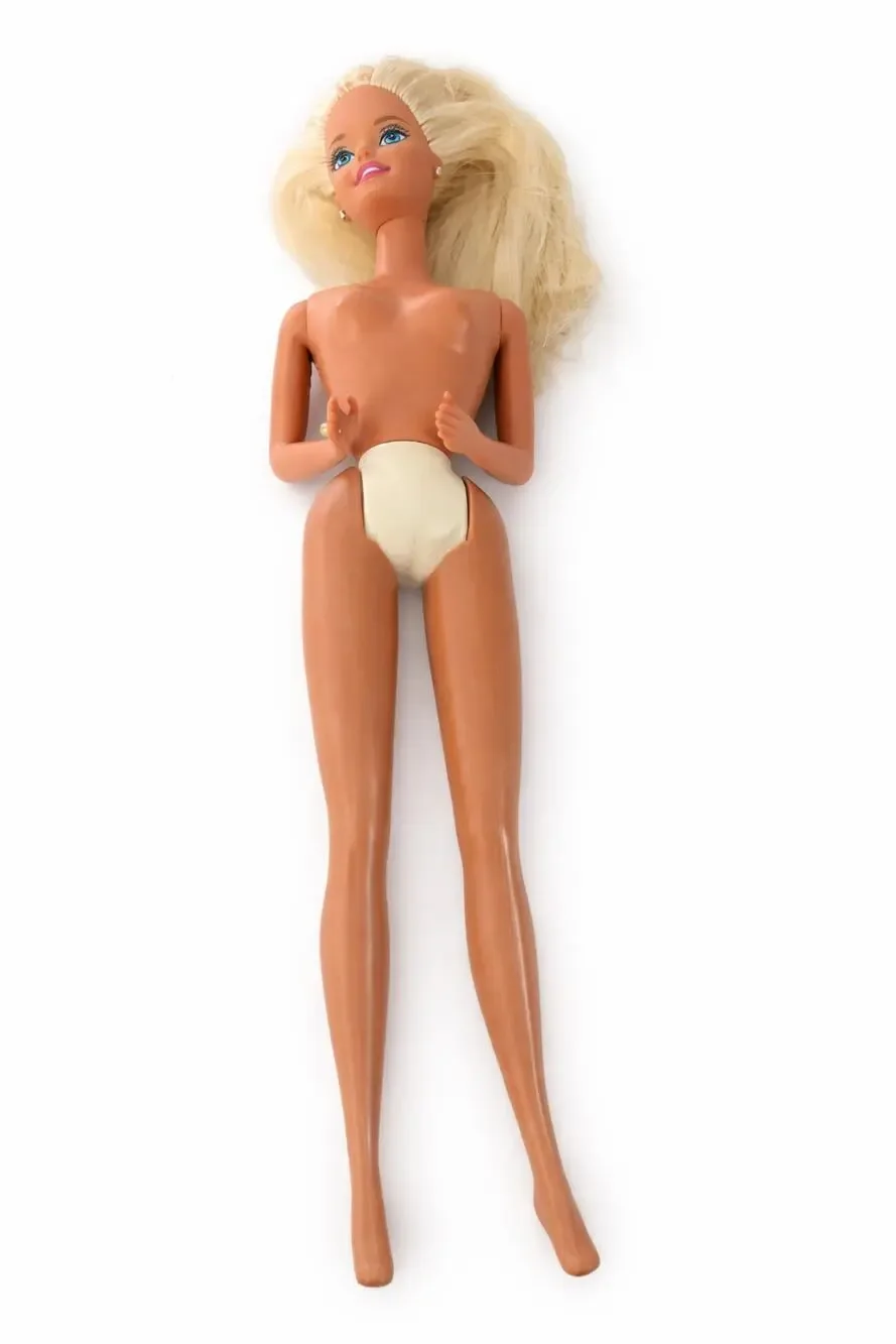 Vintage Barbie Doll Mattel 1966 Indonesia Blonde Nude Original Body